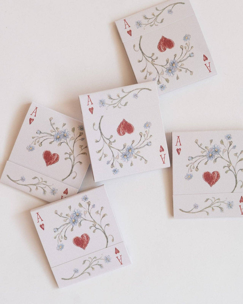 Ace of Hearts Matchbook - IDYLL MANOR