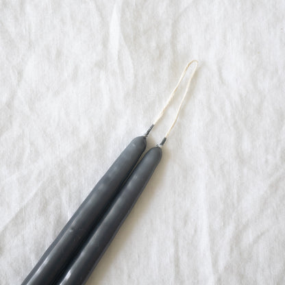 Taper Candles | Charcoal