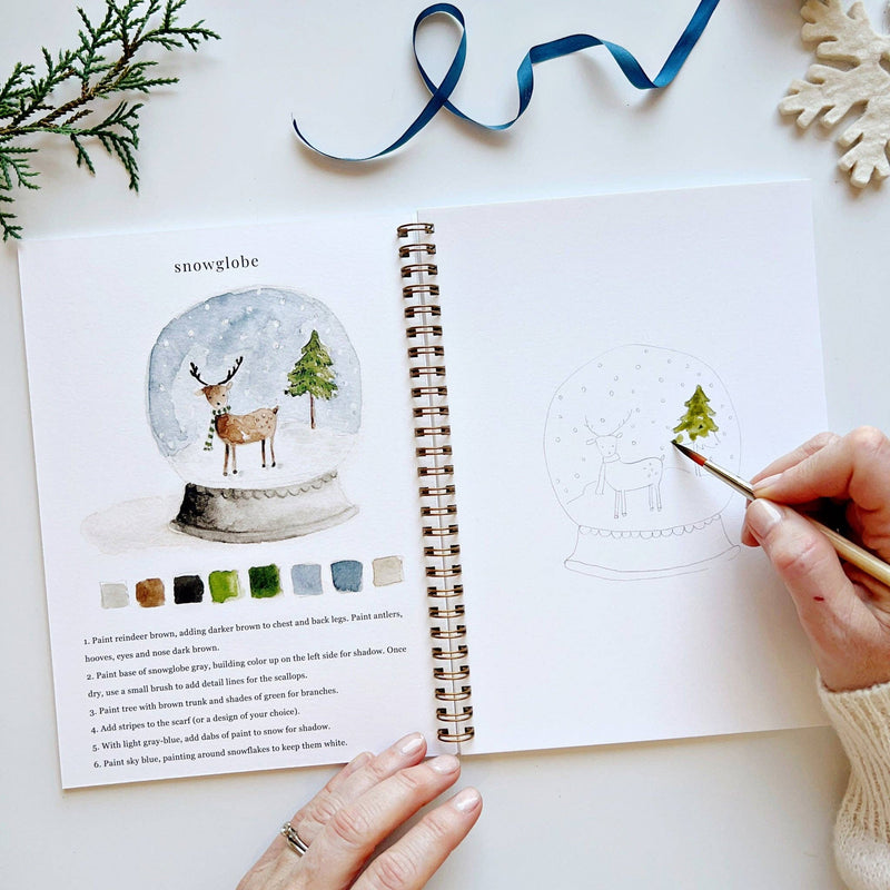 Winter Watercolor Workbook - IDYLL MANOR