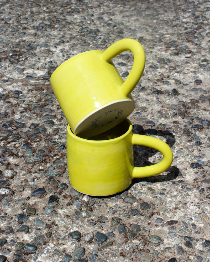 Handmade Ceramic Mug | Chartreuse - IDYLL MANOR
