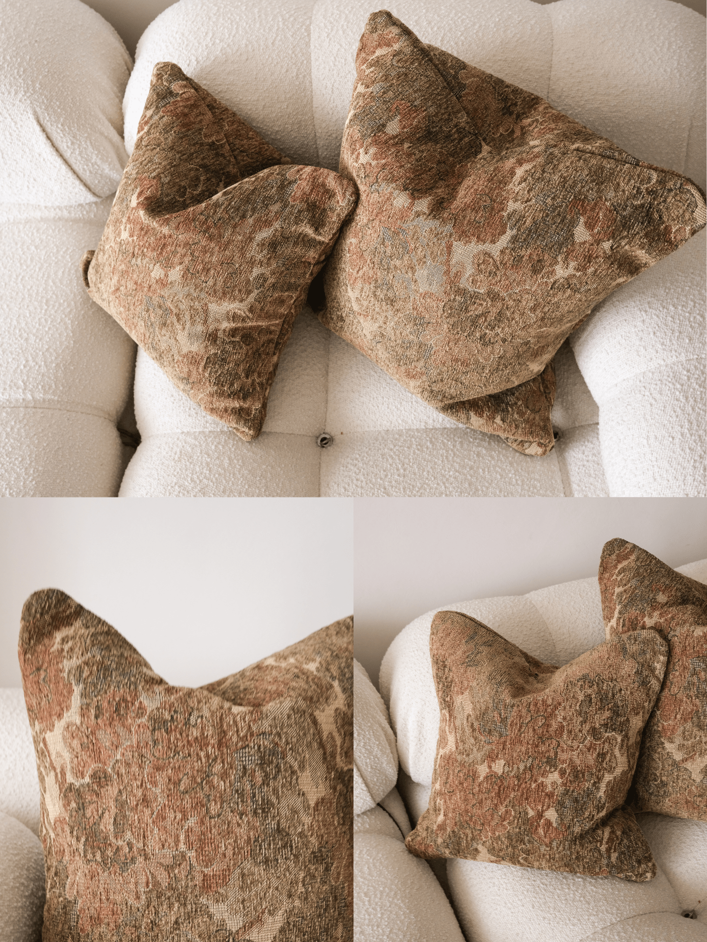 Sylvie Tapestry Pillow cover | 22 x 22 - IDYLL MANOR