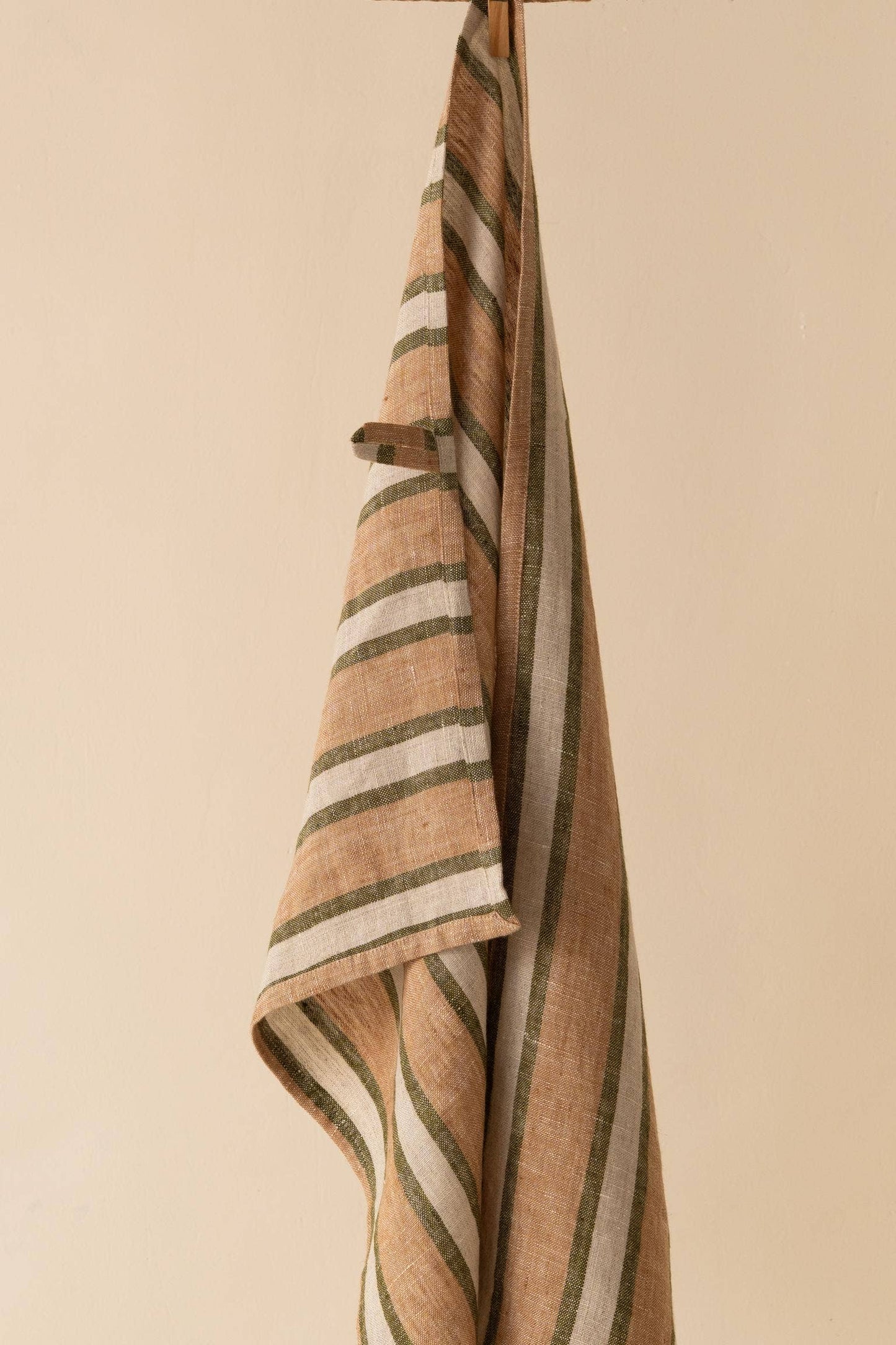 Linen Sylph Kitchen Towel | Green - IDYLL MANOR