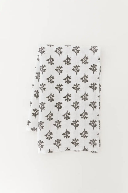 Linen Tea Towel Set | Pewter