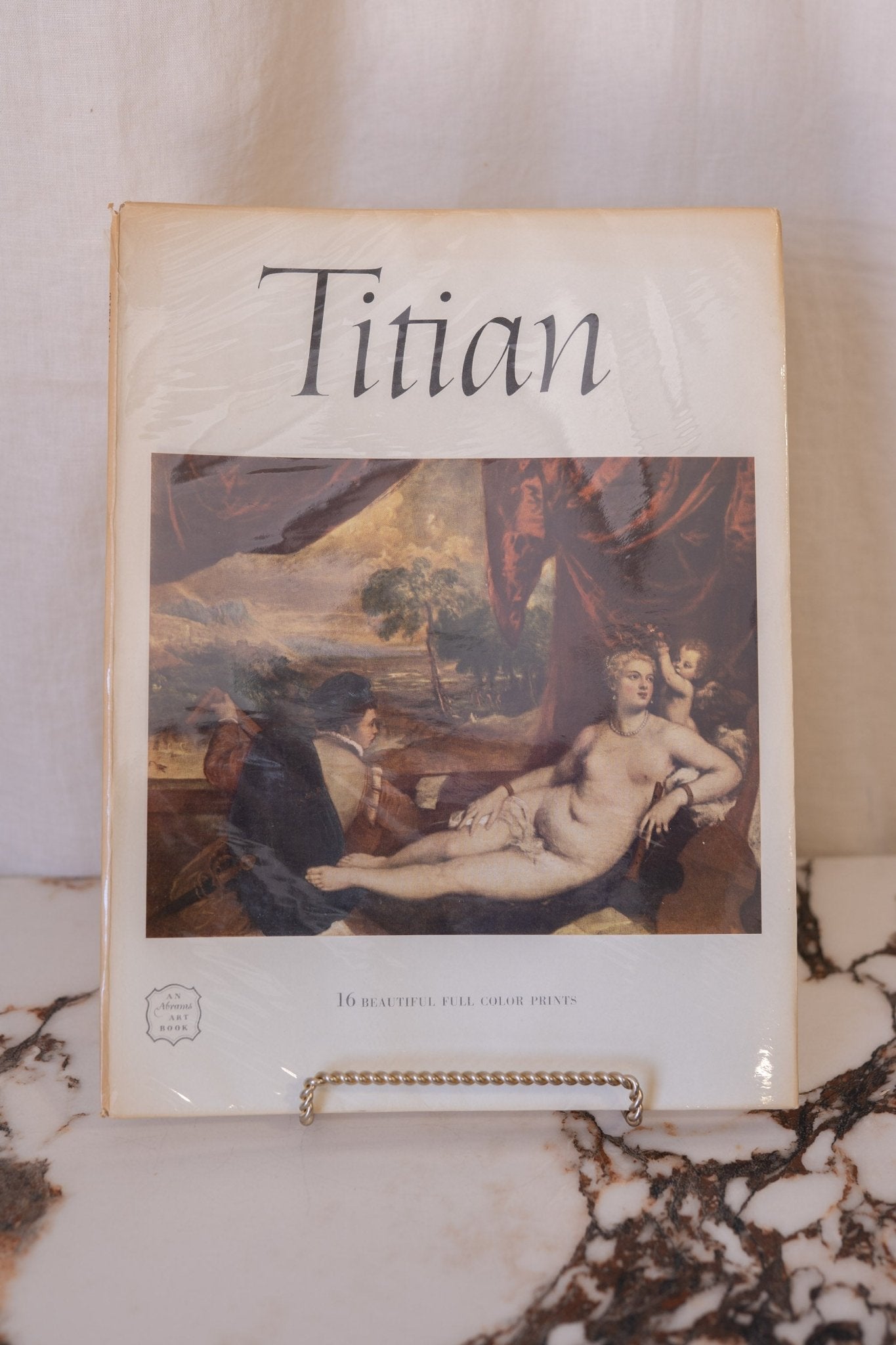 Large Vintage Art Print Coffee Table Book | Titian - IDYLL MANOR