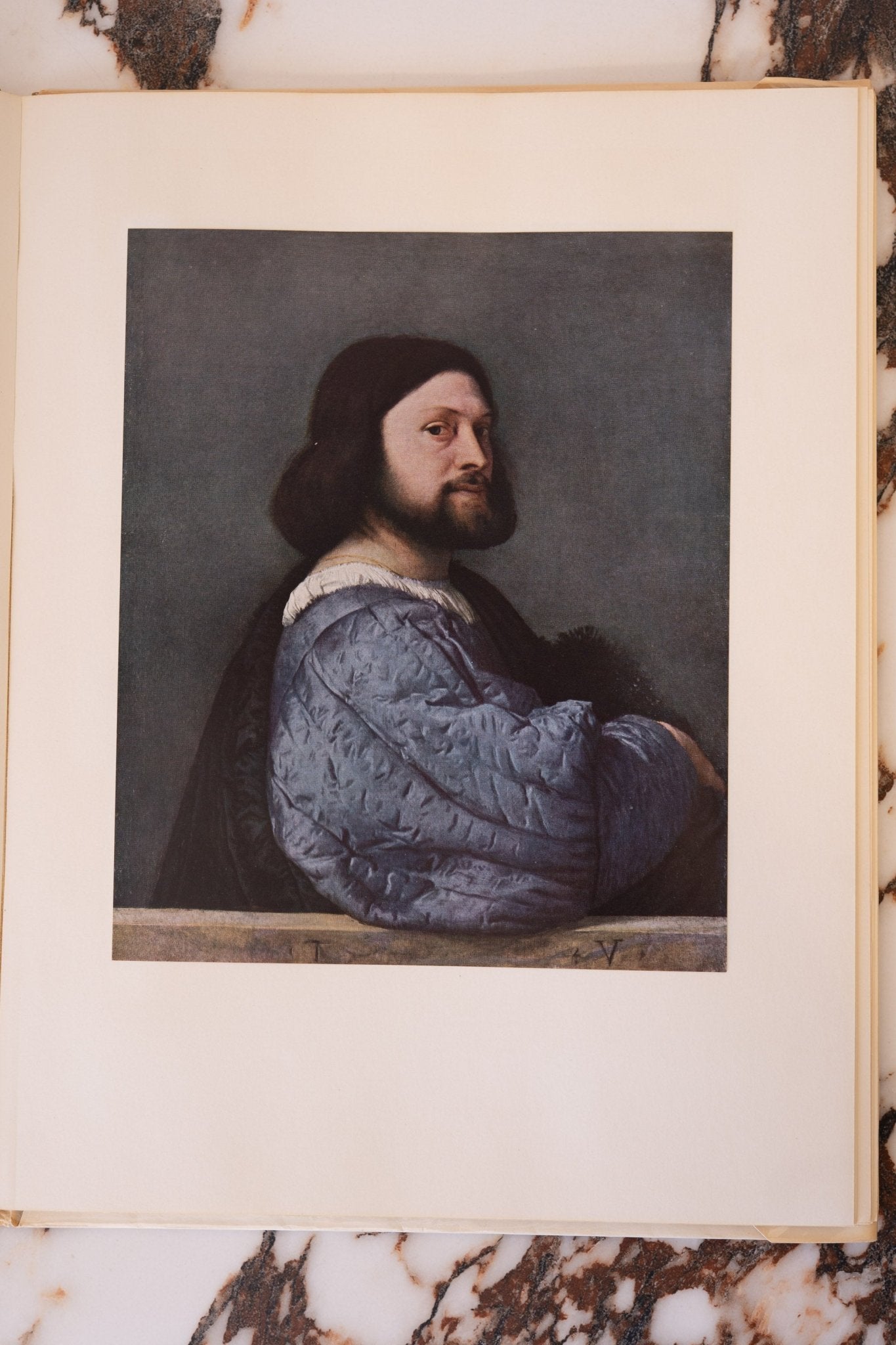 Large Vintage Art Print Coffee Table Book | Titian - IDYLL MANOR