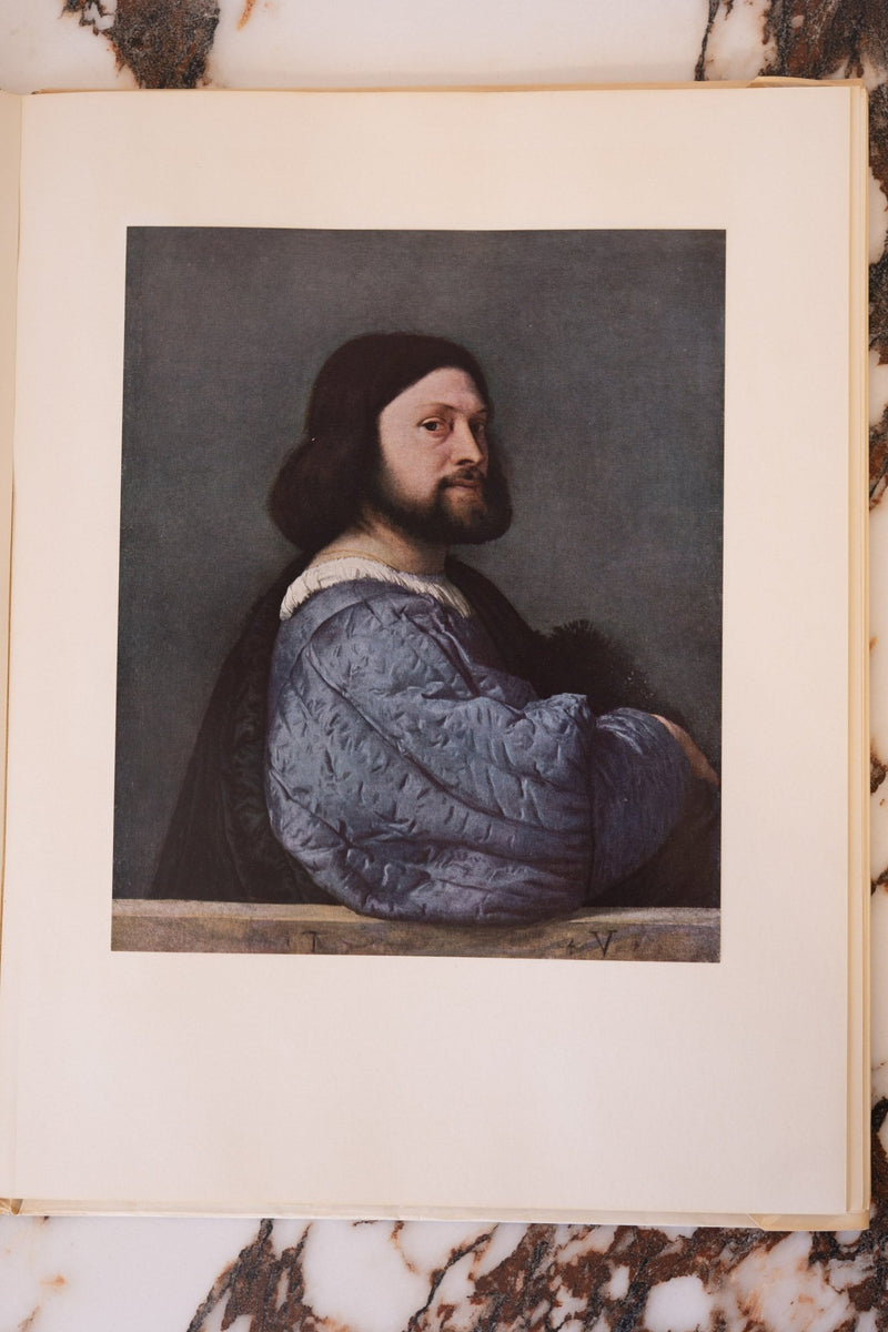 Large Vintage Art Print Coffee Table Book | Titian - IDYLL MANOR