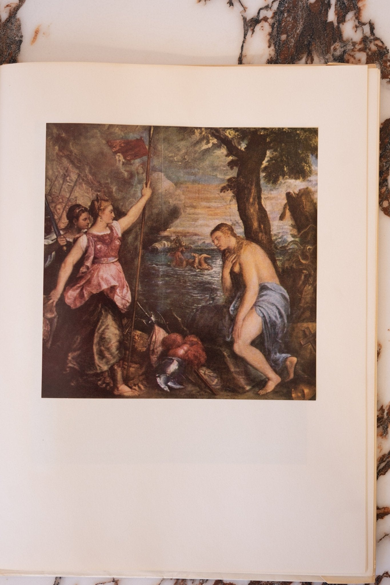 Large Vintage Art Print Coffee Table Book | Titian - IDYLL MANOR