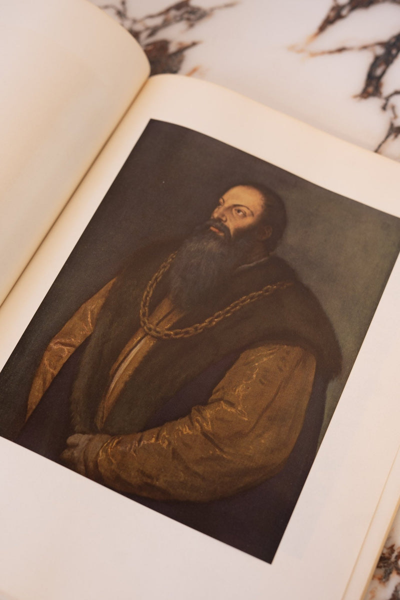Large Vintage Art Print Coffee Table Book | Titian - IDYLL MANOR