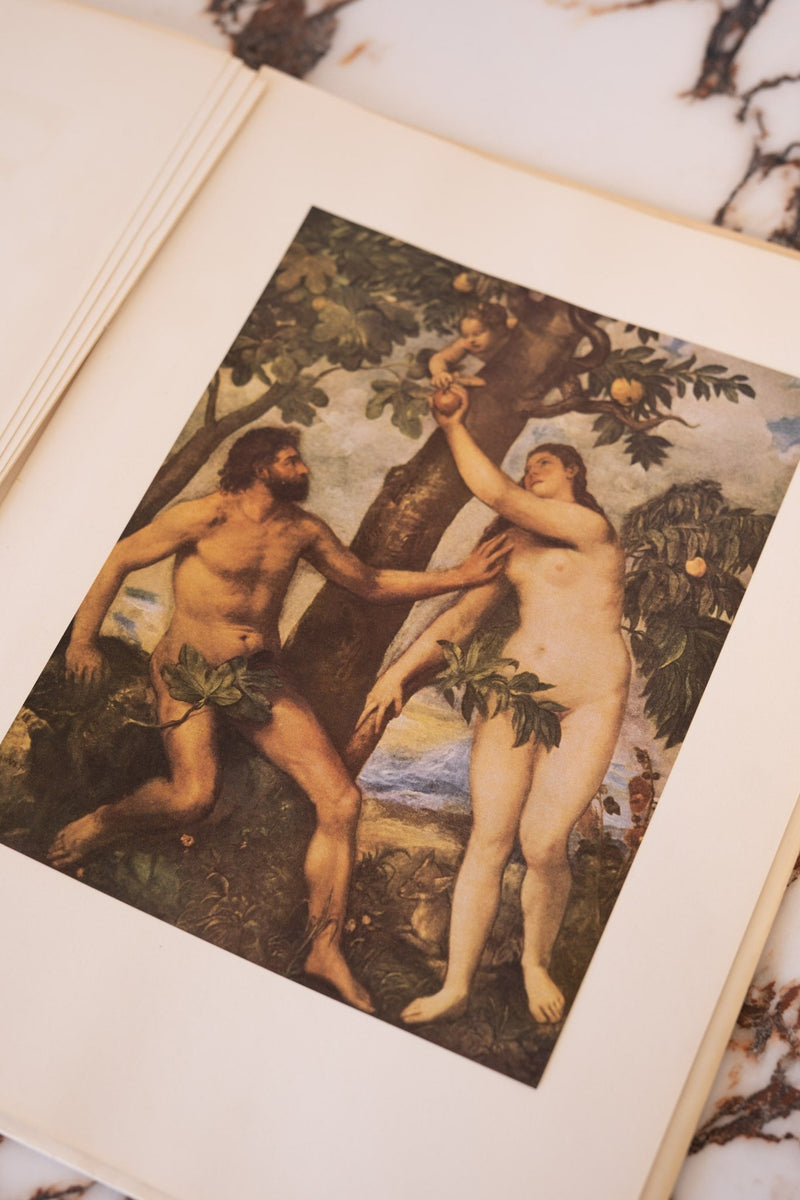 Large Vintage Art Print Coffee Table Book | Titian - IDYLL MANOR