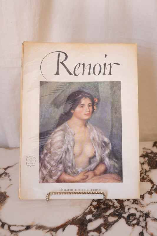Large Vintage Art Print Coffee Table Book | Renoir - IDYLL MANOR