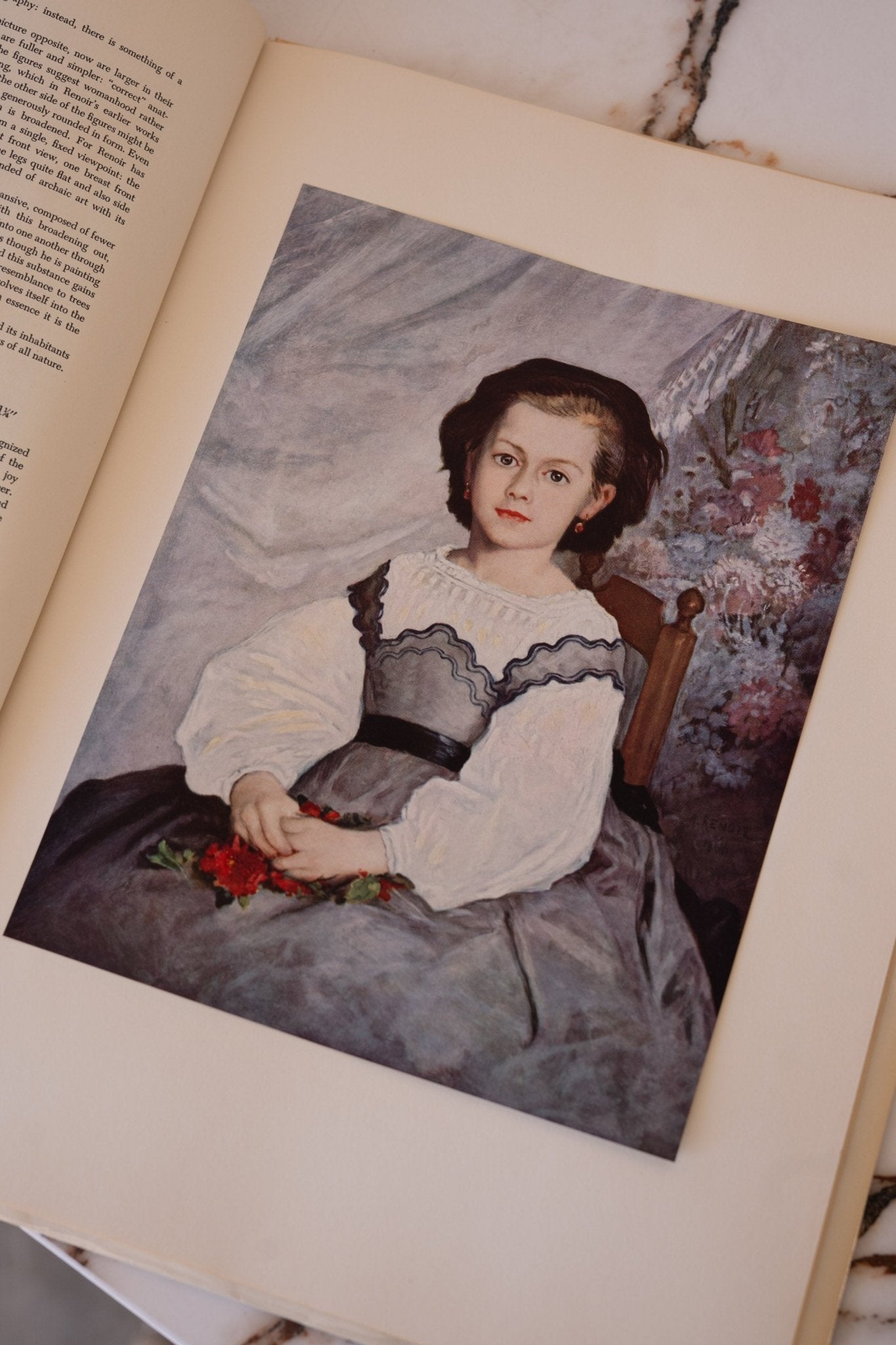Large Vintage Art Print Coffee Table Book | Renoir - IDYLL MANOR