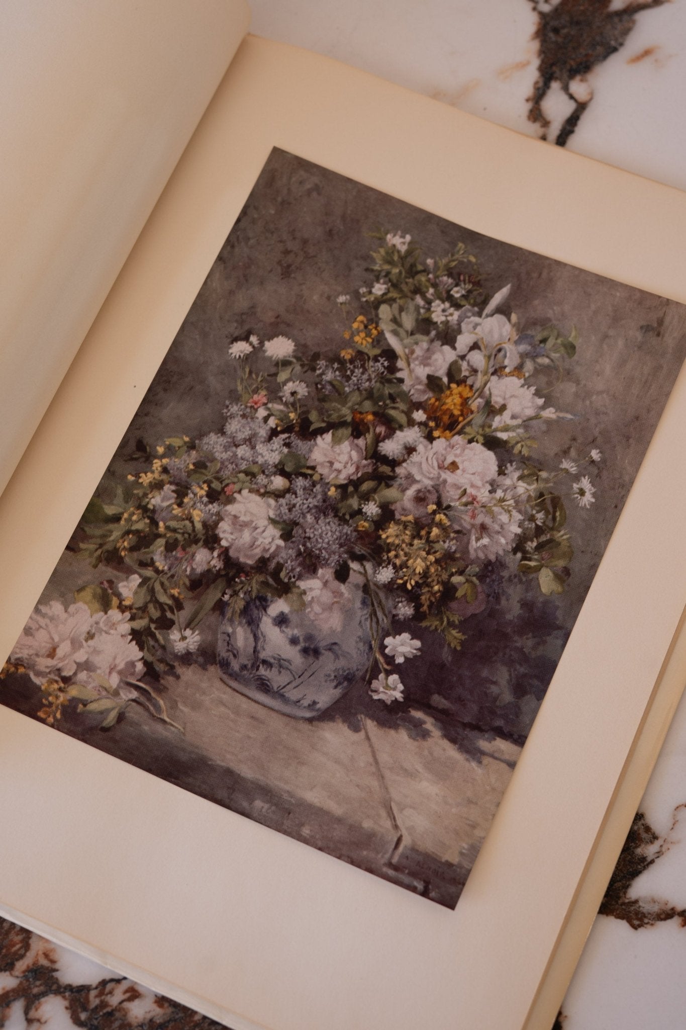 Large Vintage Art Print Coffee Table Book | Renoir - IDYLL MANOR