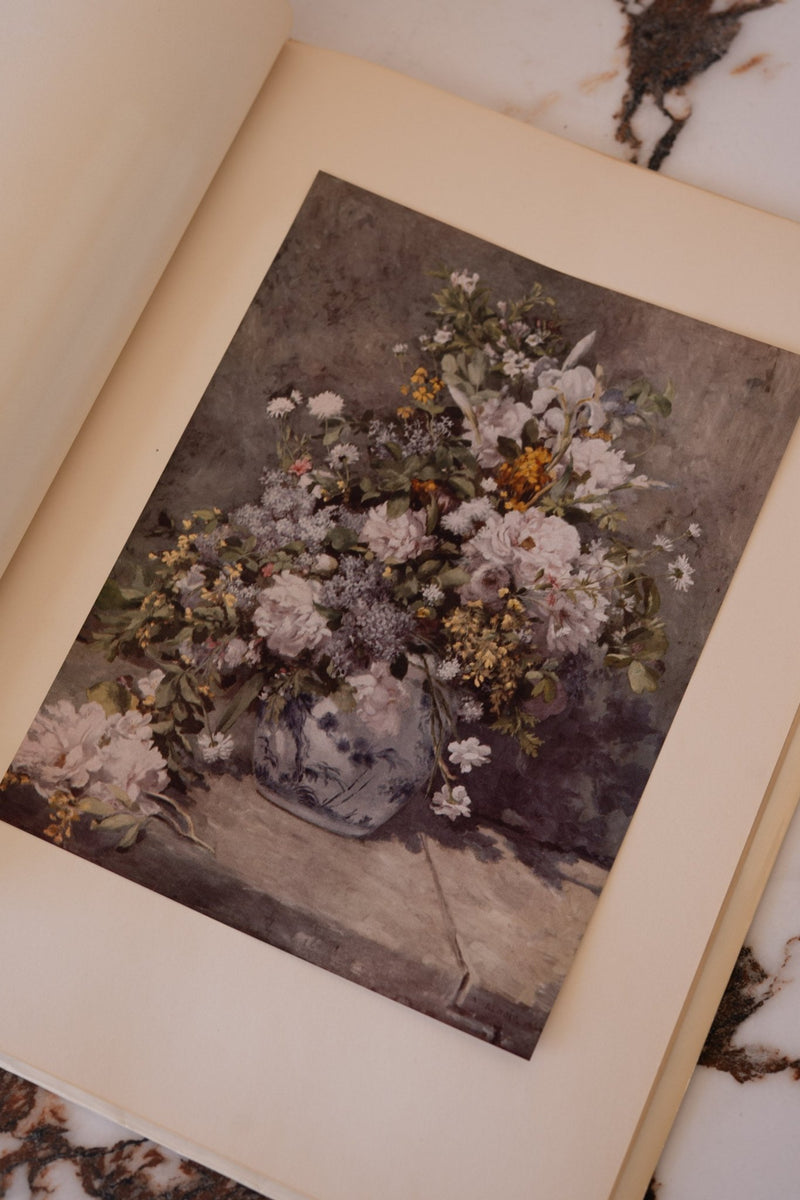 Large Vintage Art Print Coffee Table Book | Renoir - IDYLL MANOR