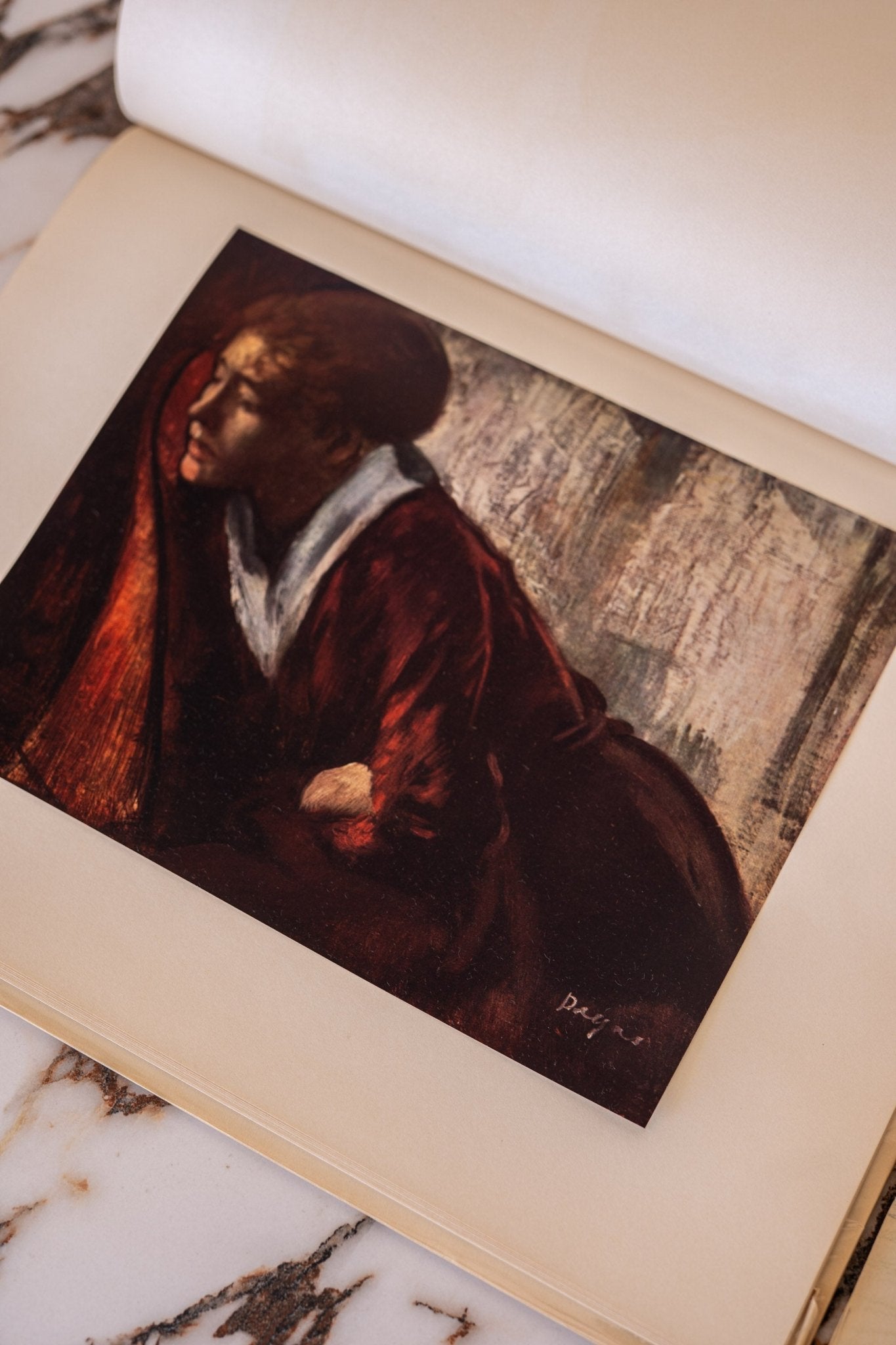Large Vintage Art Print Coffee Table Book | Women As Seen By Degas - IDYLL MANOR