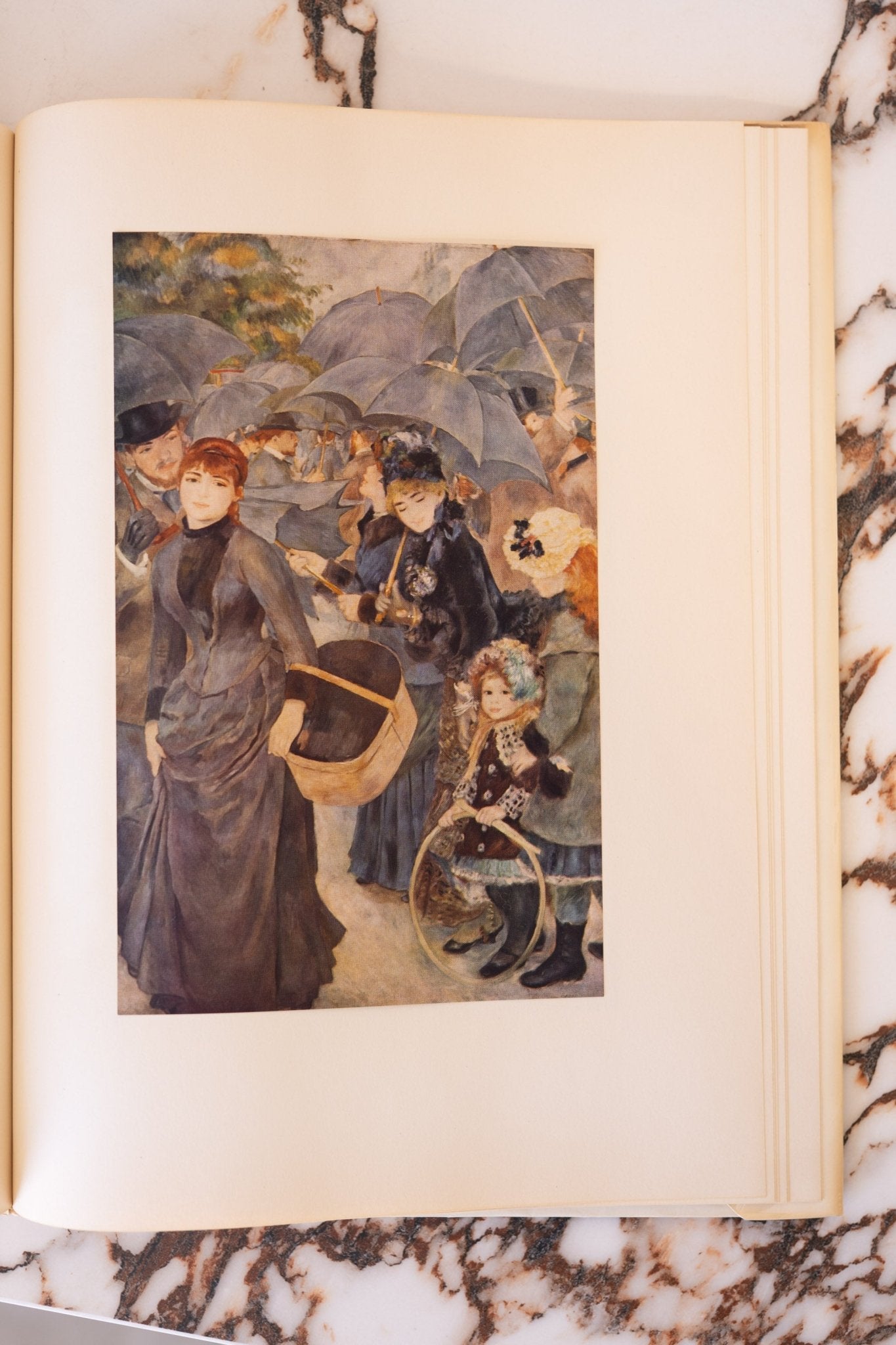 Large Vintage Art Print Coffee Table Book | Renoir - IDYLL MANOR