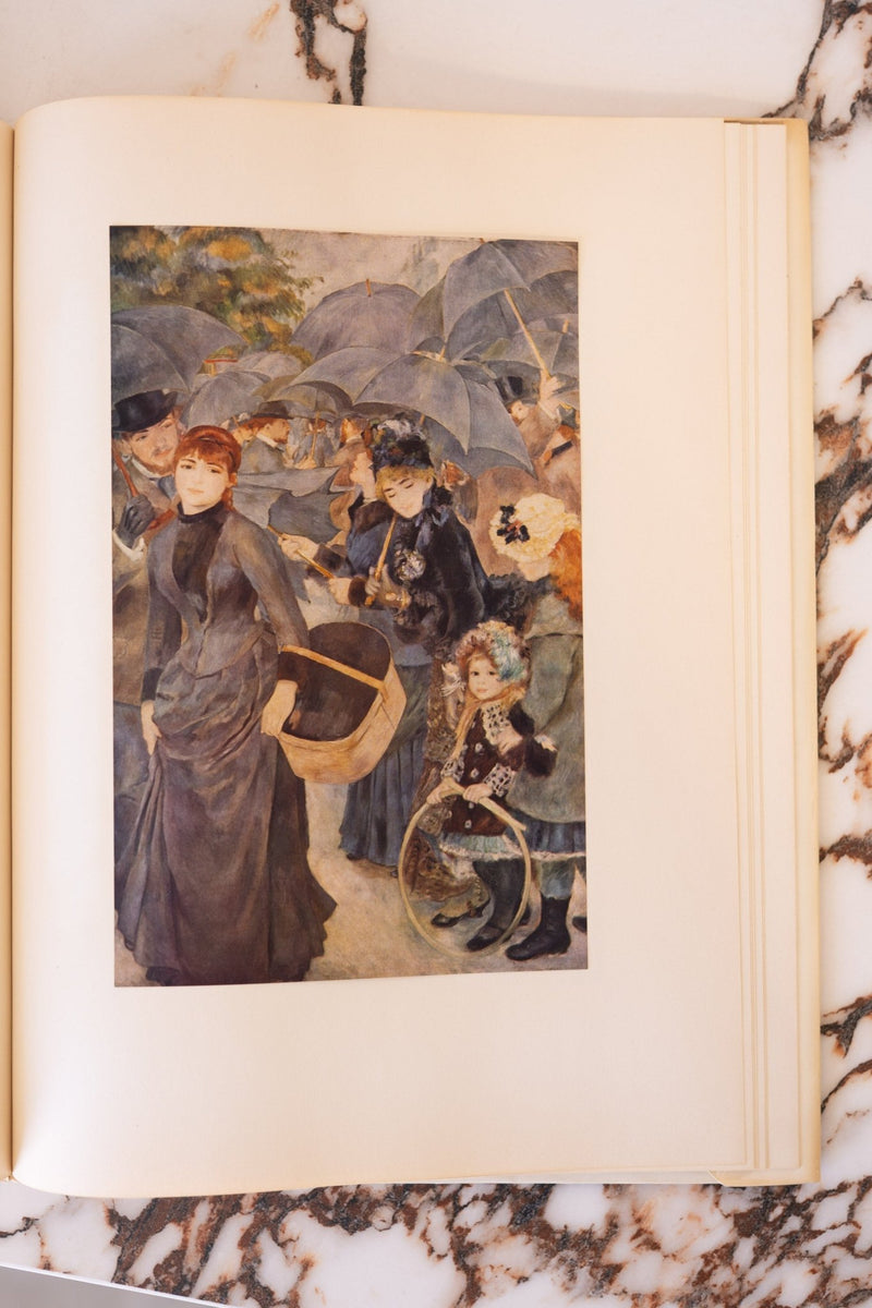 Large Vintage Art Print Coffee Table Book | Renoir - IDYLL MANOR