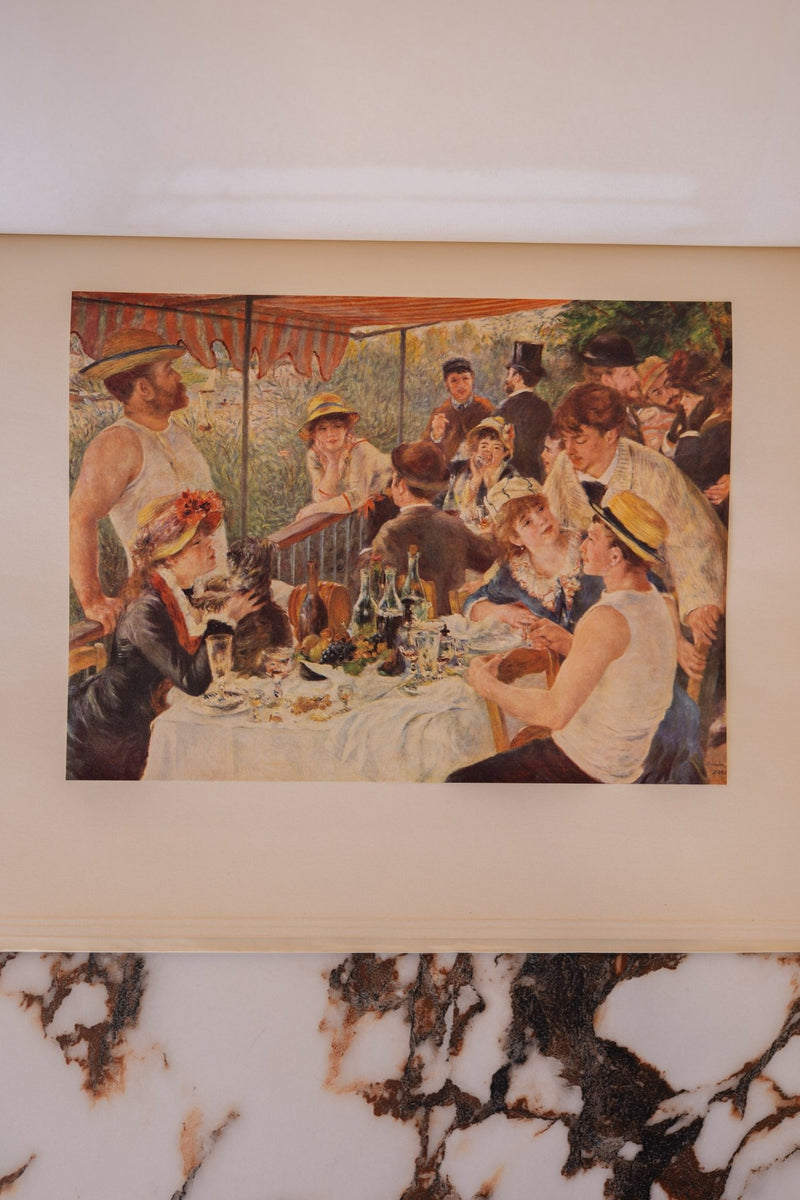 Large Vintage Art Print Coffee Table Book | Renoir - IDYLL MANOR