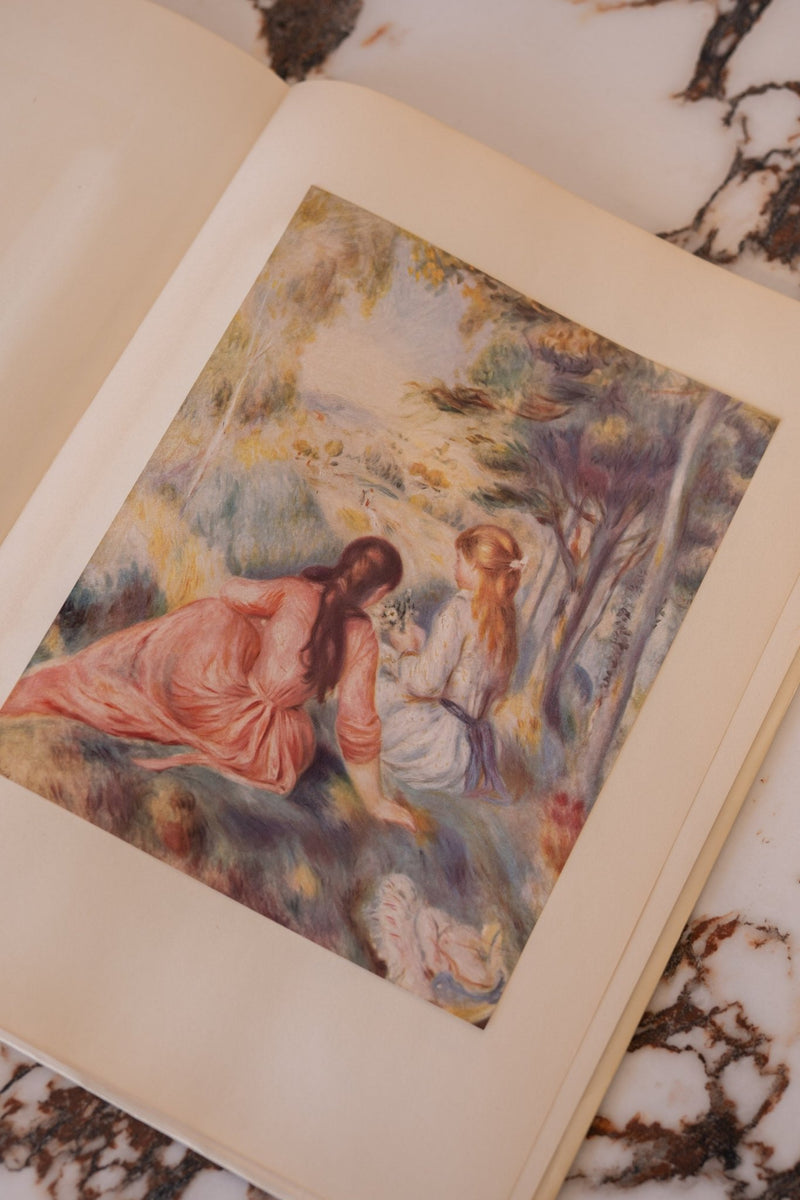 Large Vintage Art Print Coffee Table Book | Renoir - IDYLL MANOR