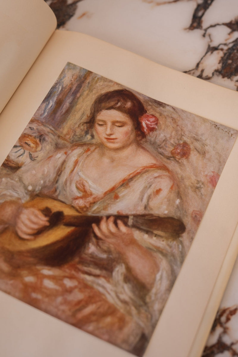 Large Vintage Art Print Coffee Table Book | Renoir - IDYLL MANOR