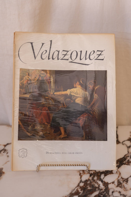 Large Vintage Art Print Coffee Table Book | Velázquez - IDYLL MANOR