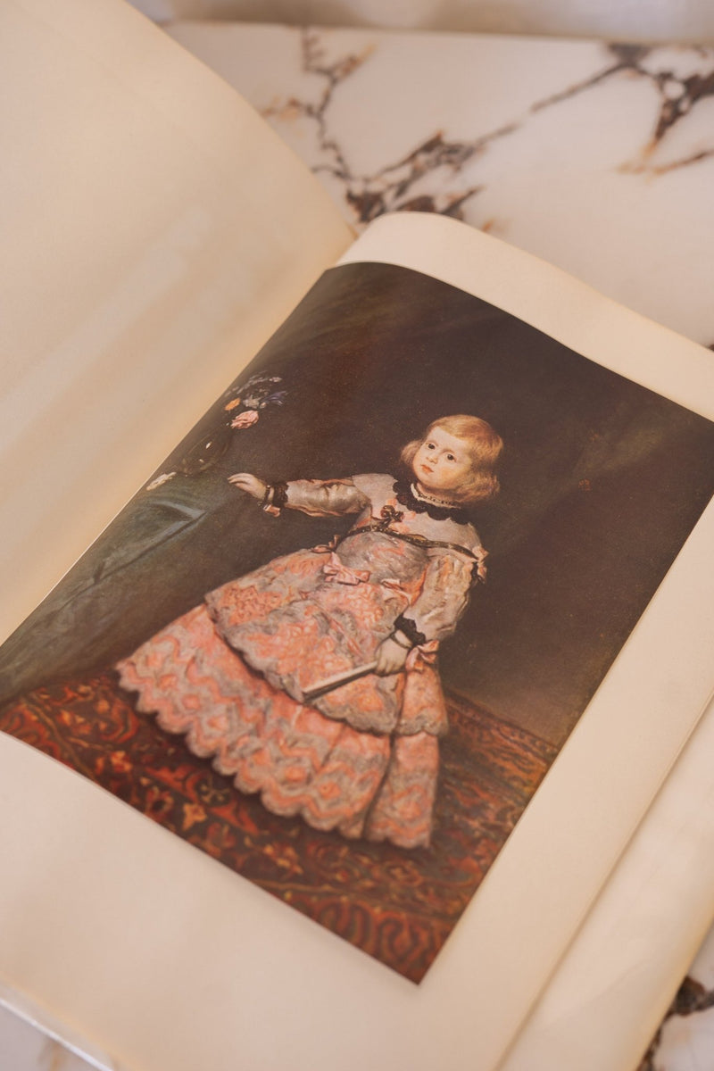 Large Vintage Art Print Coffee Table Book | Velázquez - IDYLL MANOR