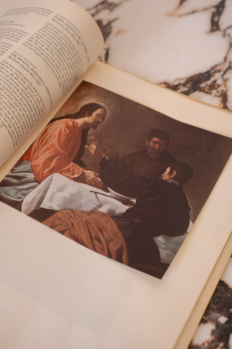 Large Vintage Art Print Coffee Table Book | Velázquez - IDYLL MANOR