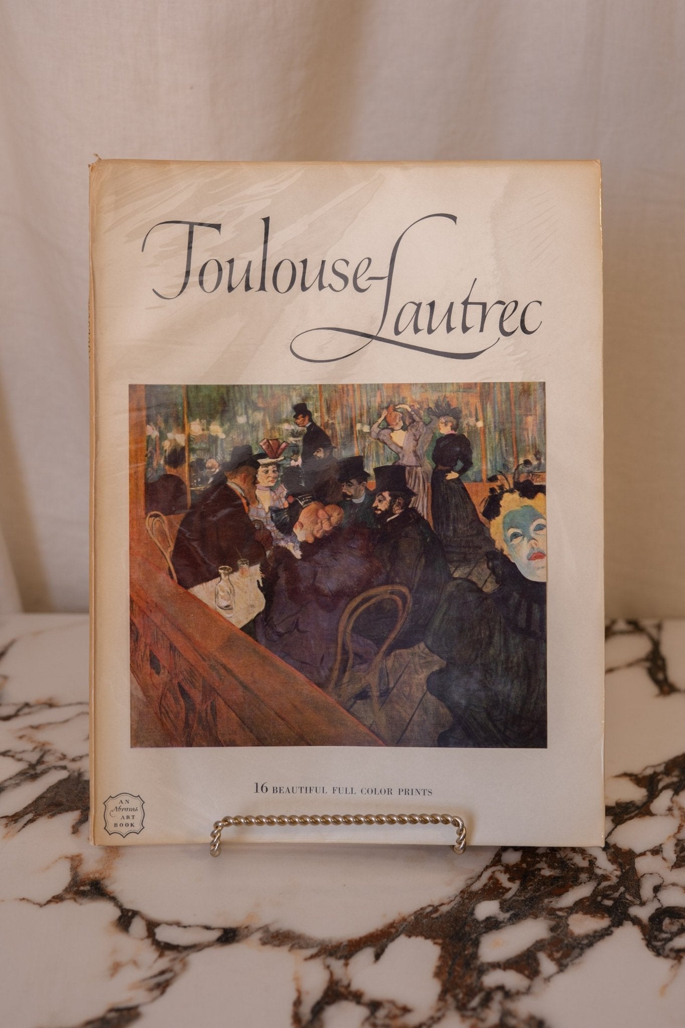 Large Vintage Art Print Coffee Table Book | Toulouse - Lautrec - IDYLL MANOR