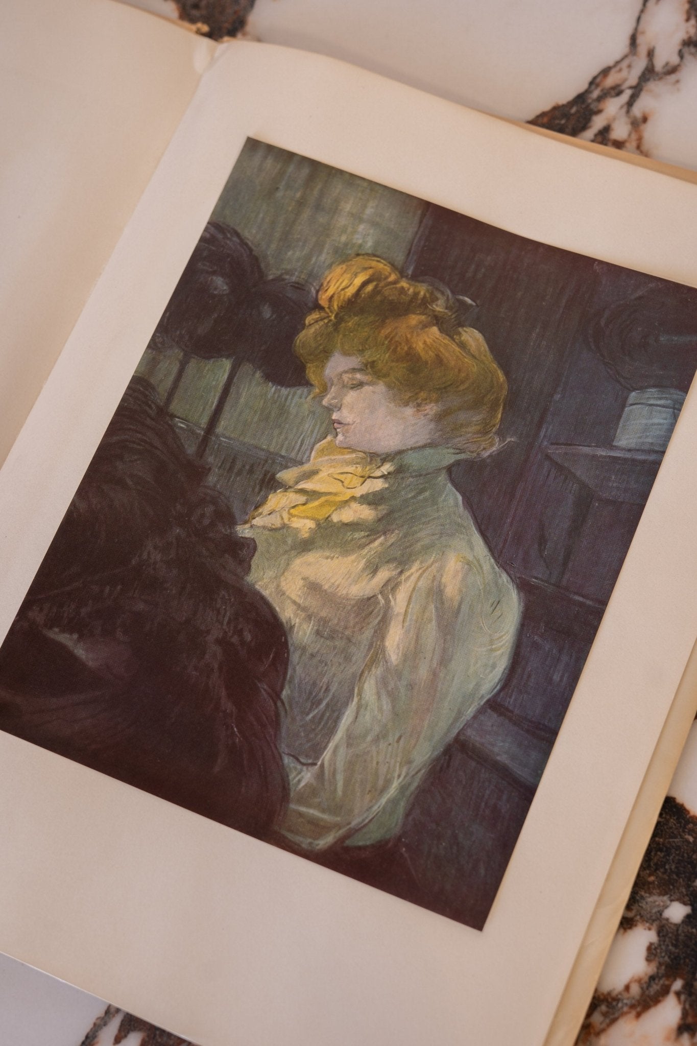 Large Vintage Art Print Coffee Table Book | Toulouse - Lautrec - IDYLL MANOR