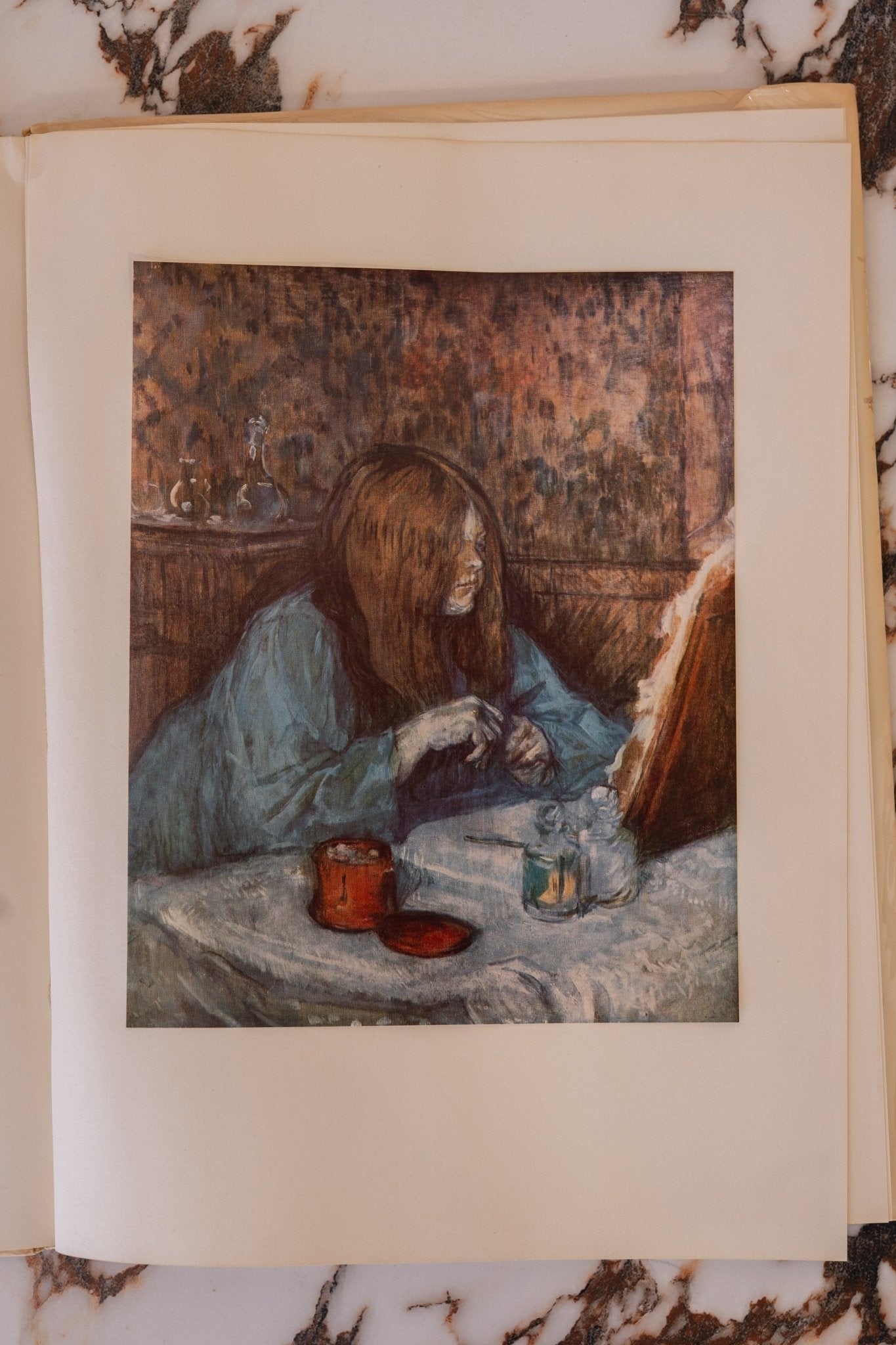 Large Vintage Art Print Coffee Table Book | Toulouse - Lautrec - IDYLL MANOR