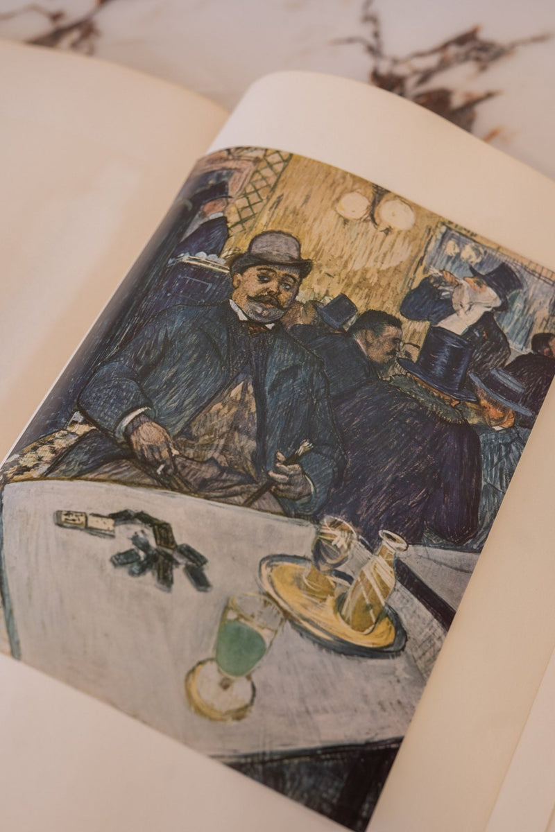 Large Vintage Art Print Coffee Table Book | Toulouse - Lautrec - IDYLL MANOR