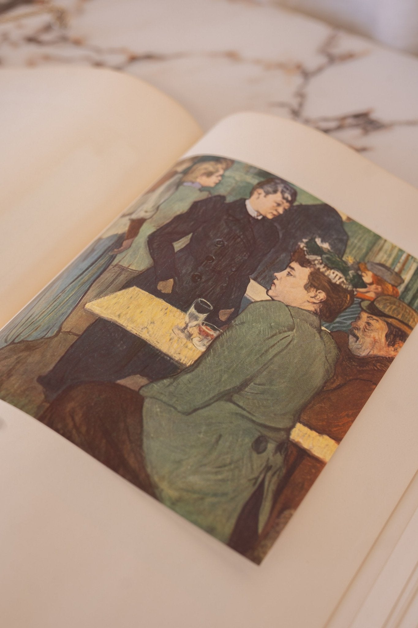 Large Vintage Art Print Coffee Table Book | Toulouse - Lautrec - IDYLL MANOR