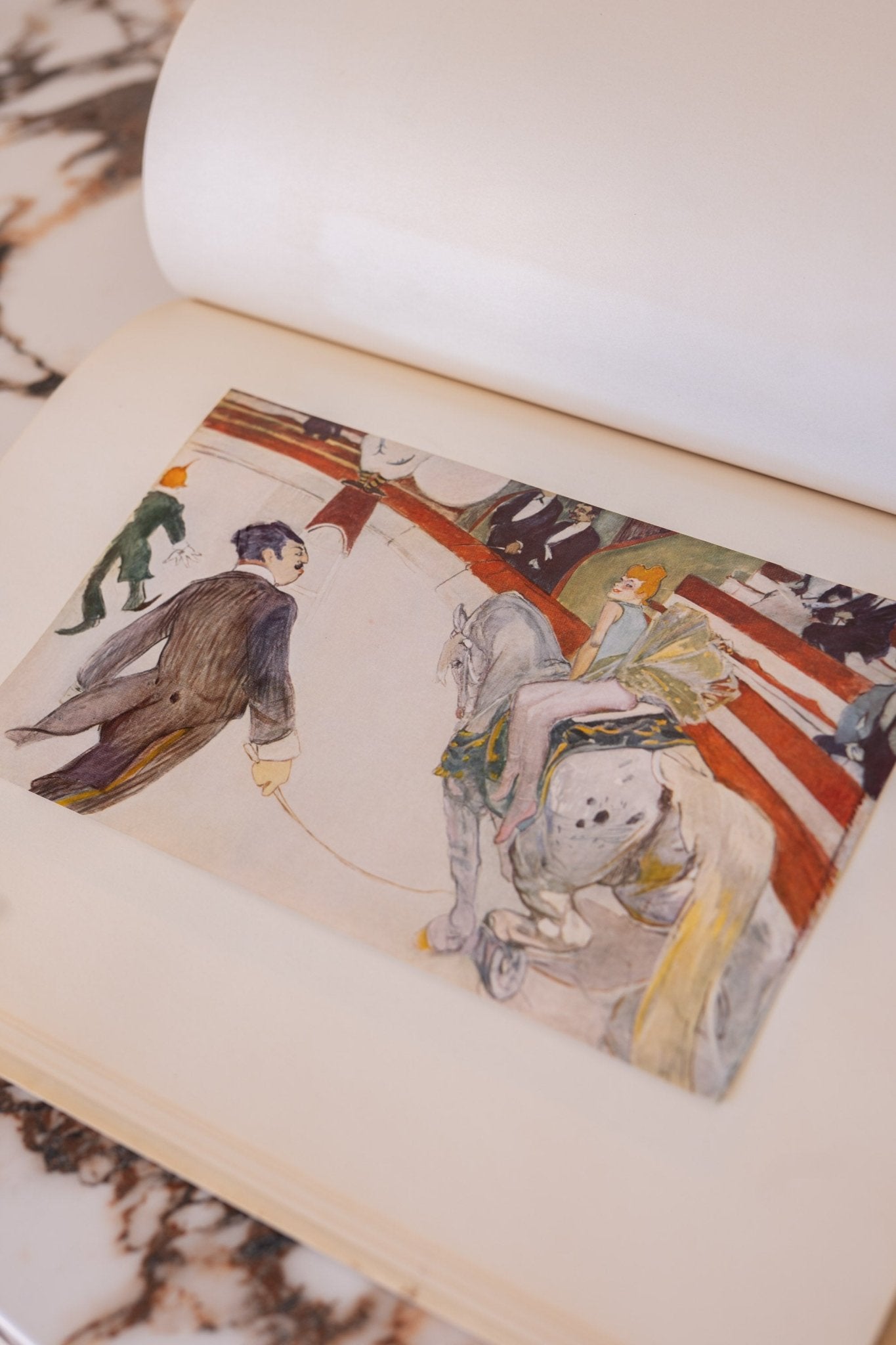 Large Vintage Art Print Coffee Table Book | Toulouse - Lautrec - IDYLL MANOR