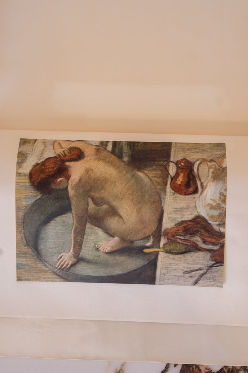 Large Vintage Art Print Coffee Table Book | Great Paintings of the Nude - IDYLL MANOR