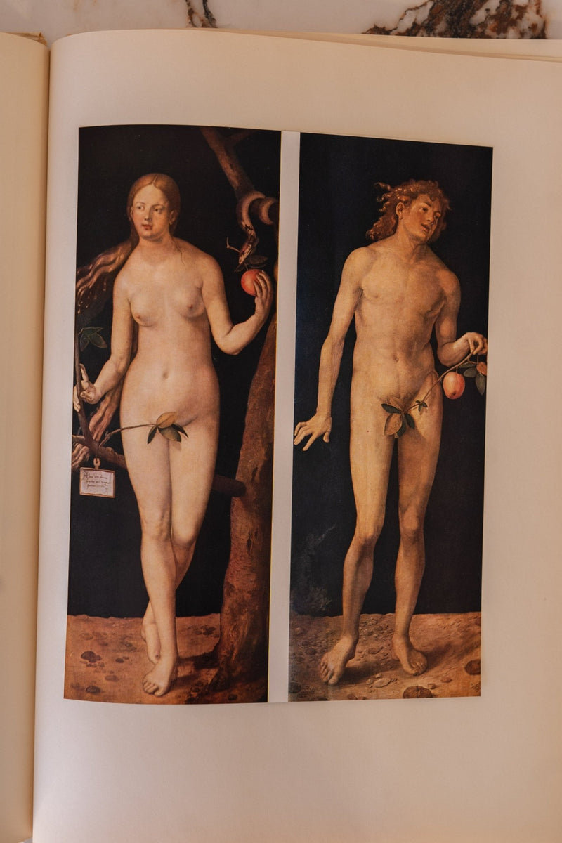 Large Vintage Art Print Coffee Table Book | Great Paintings of the Nude - IDYLL MANOR