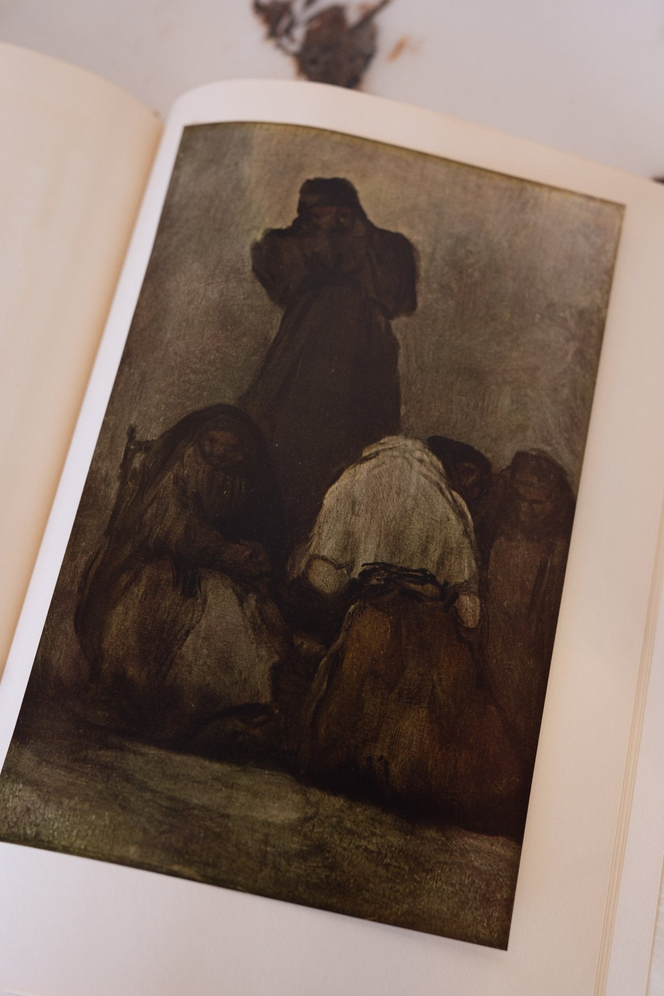 Large Vintage Art Print Coffee Table Book | Goya - IDYLL MANOR