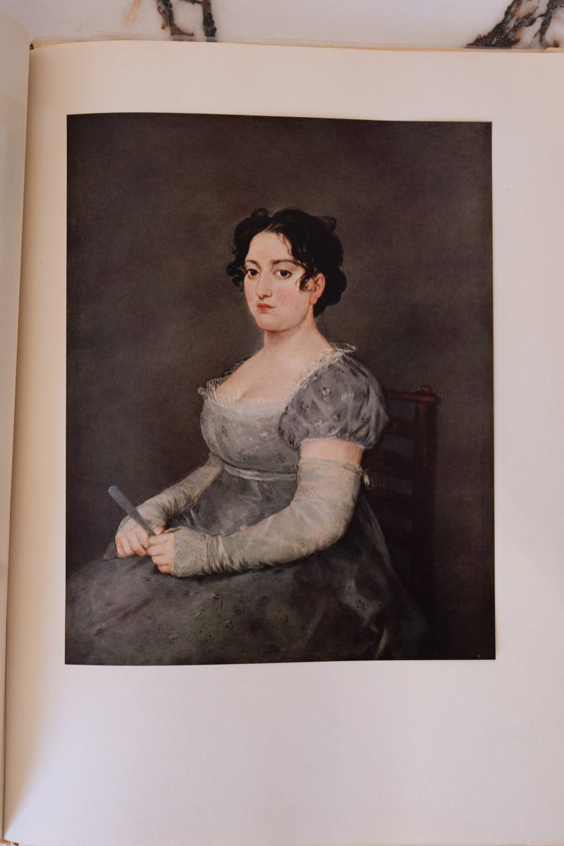 Large Vintage Art Print Coffee Table Book | Goya - IDYLL MANOR