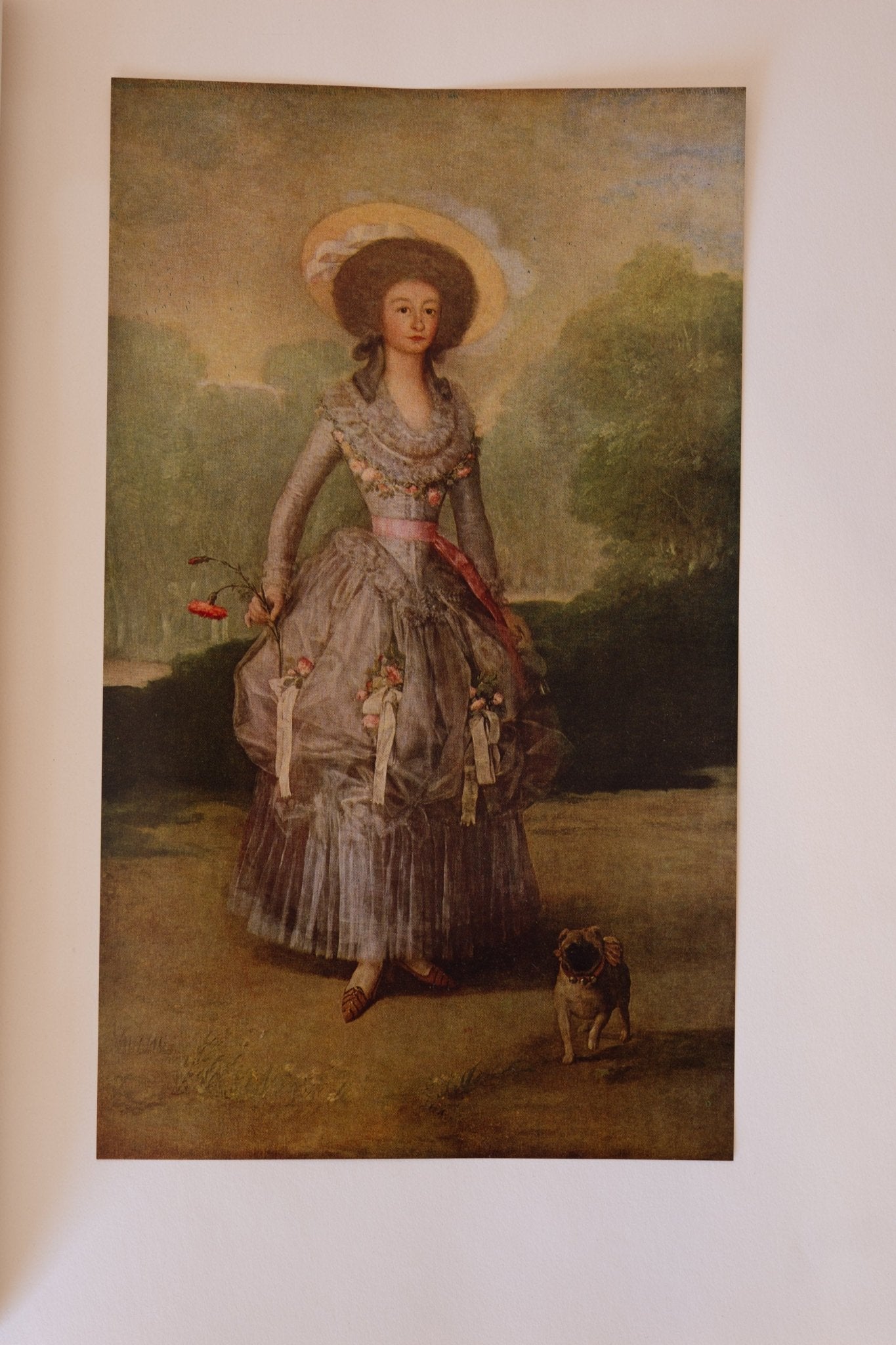 Large Vintage Art Print Coffee Table Book | Goya - IDYLL MANOR