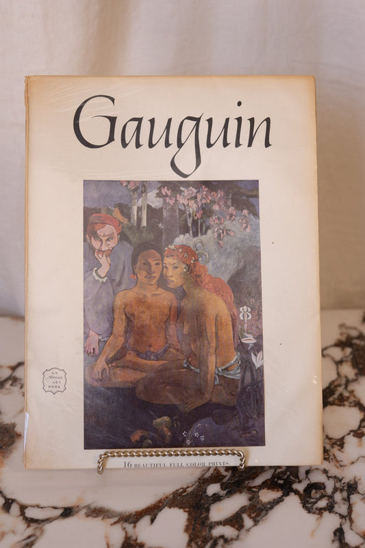 Large Vintage Art Print Coffee Table Book | Gauguin - IDYLL MANOR