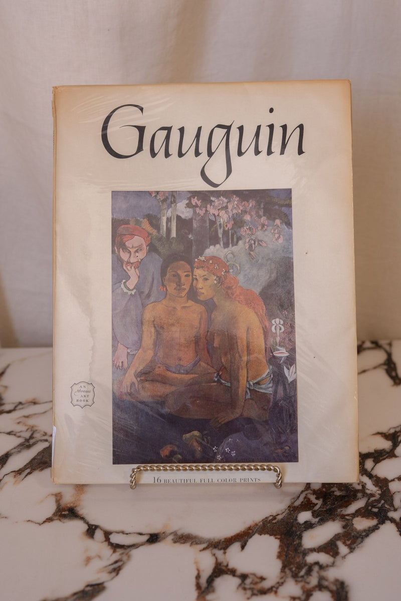 Large Vintage Art Print Coffee Table Book | Gauguin - IDYLL MANOR