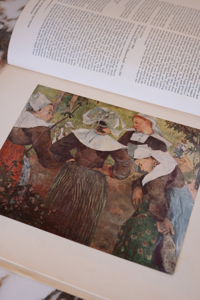 Large Vintage Art Print Coffee Table Book | Gauguin - IDYLL MANOR