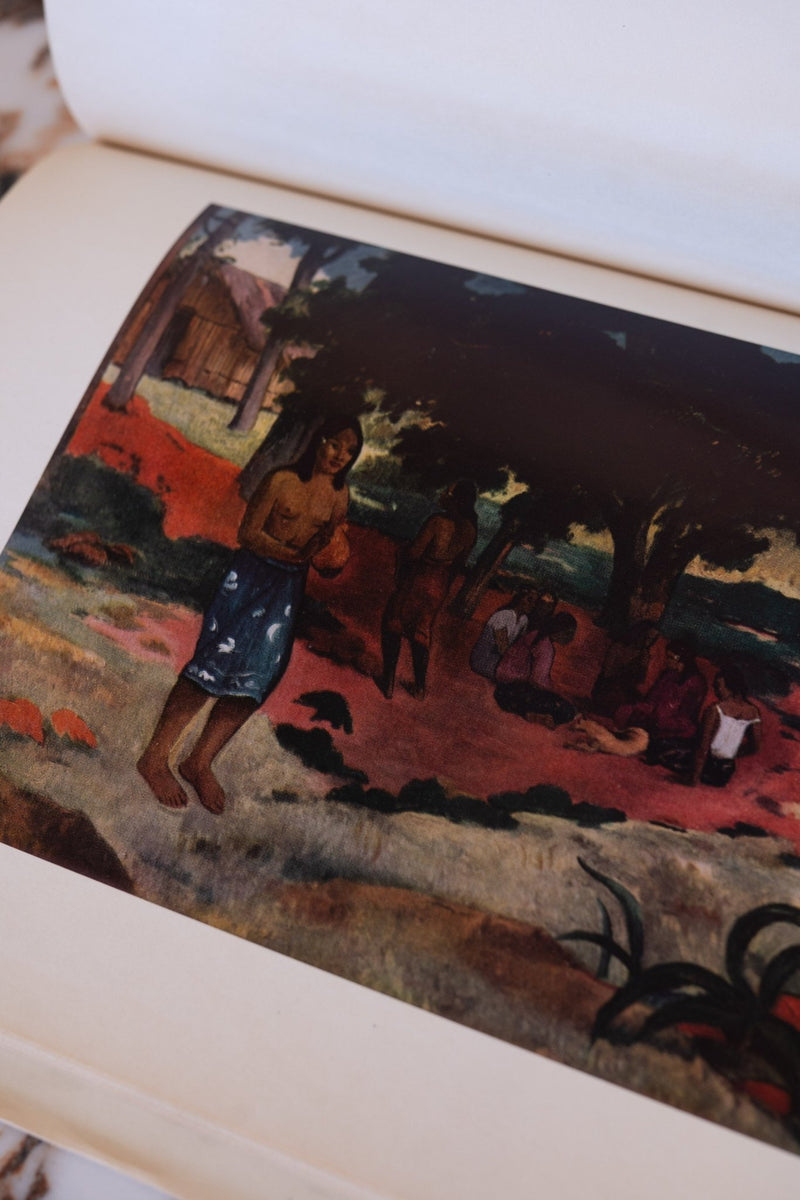 Large Vintage Art Print Coffee Table Book | Gauguin - IDYLL MANOR