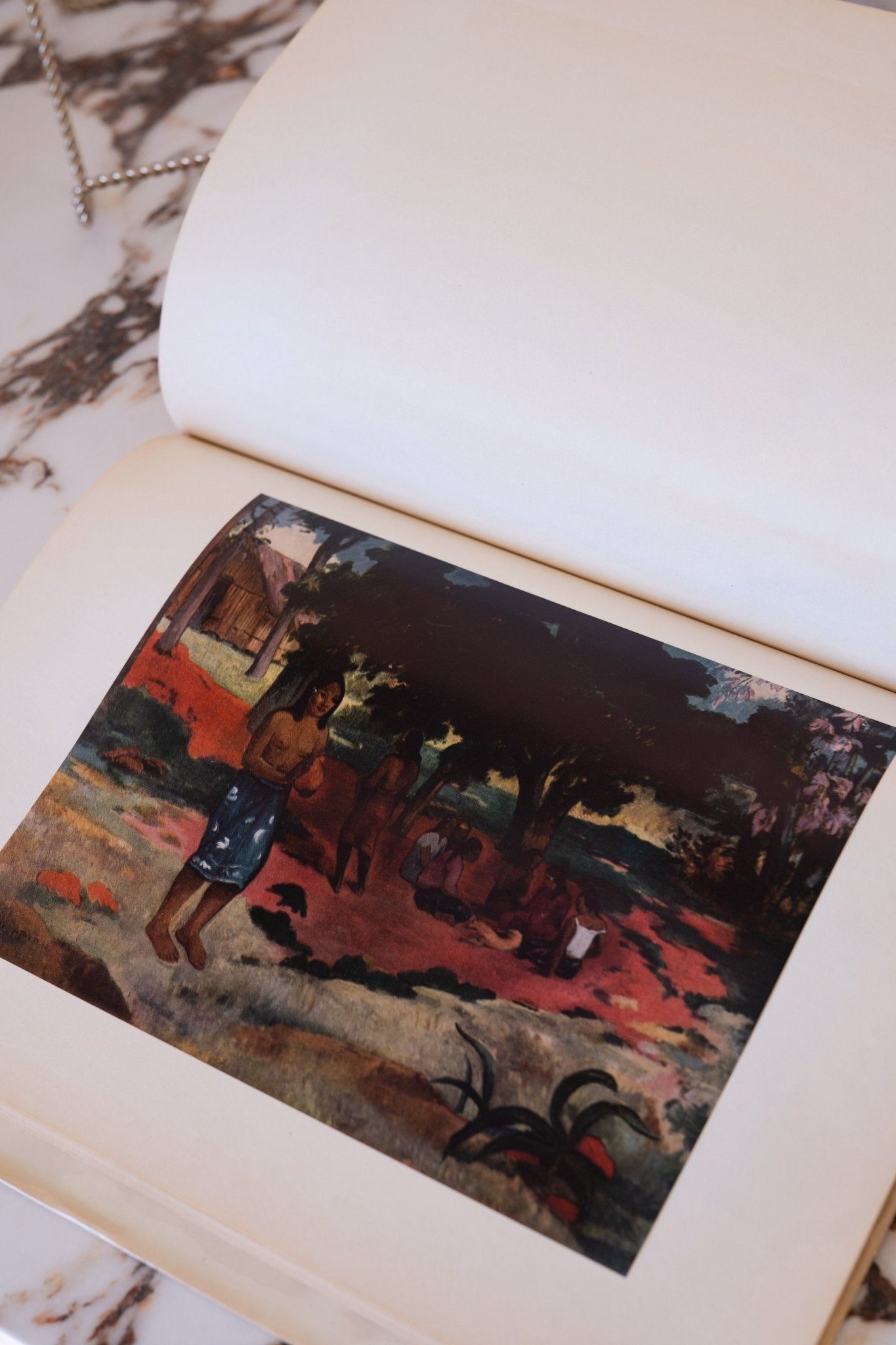 Large Vintage Art Print Coffee Table Book | Gauguin - IDYLL MANOR