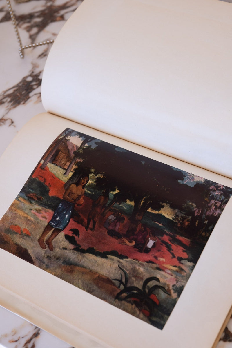 Large Vintage Art Print Coffee Table Book | Gauguin - IDYLL MANOR