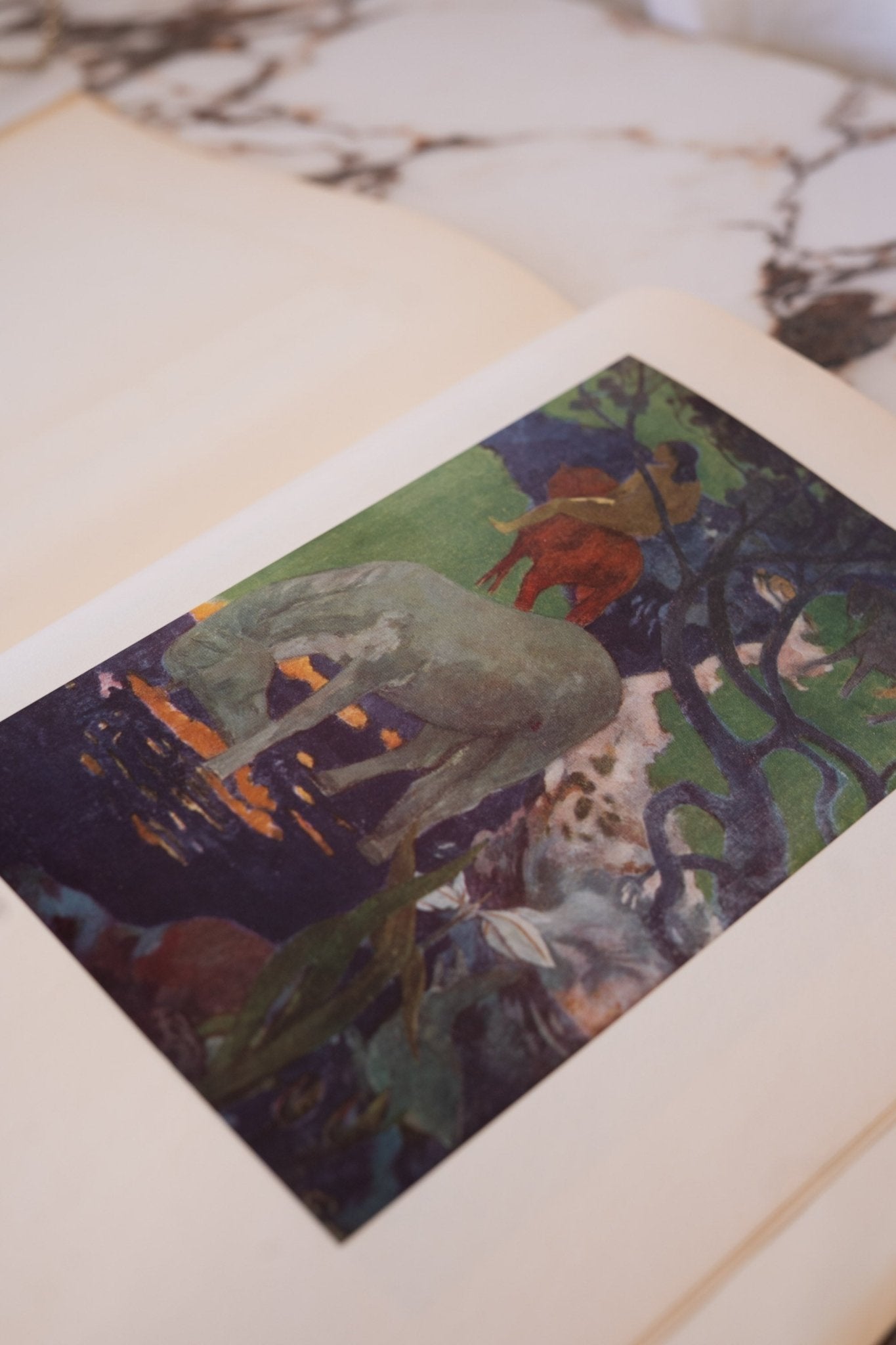 Large Vintage Art Print Coffee Table Book | Gauguin - IDYLL MANOR