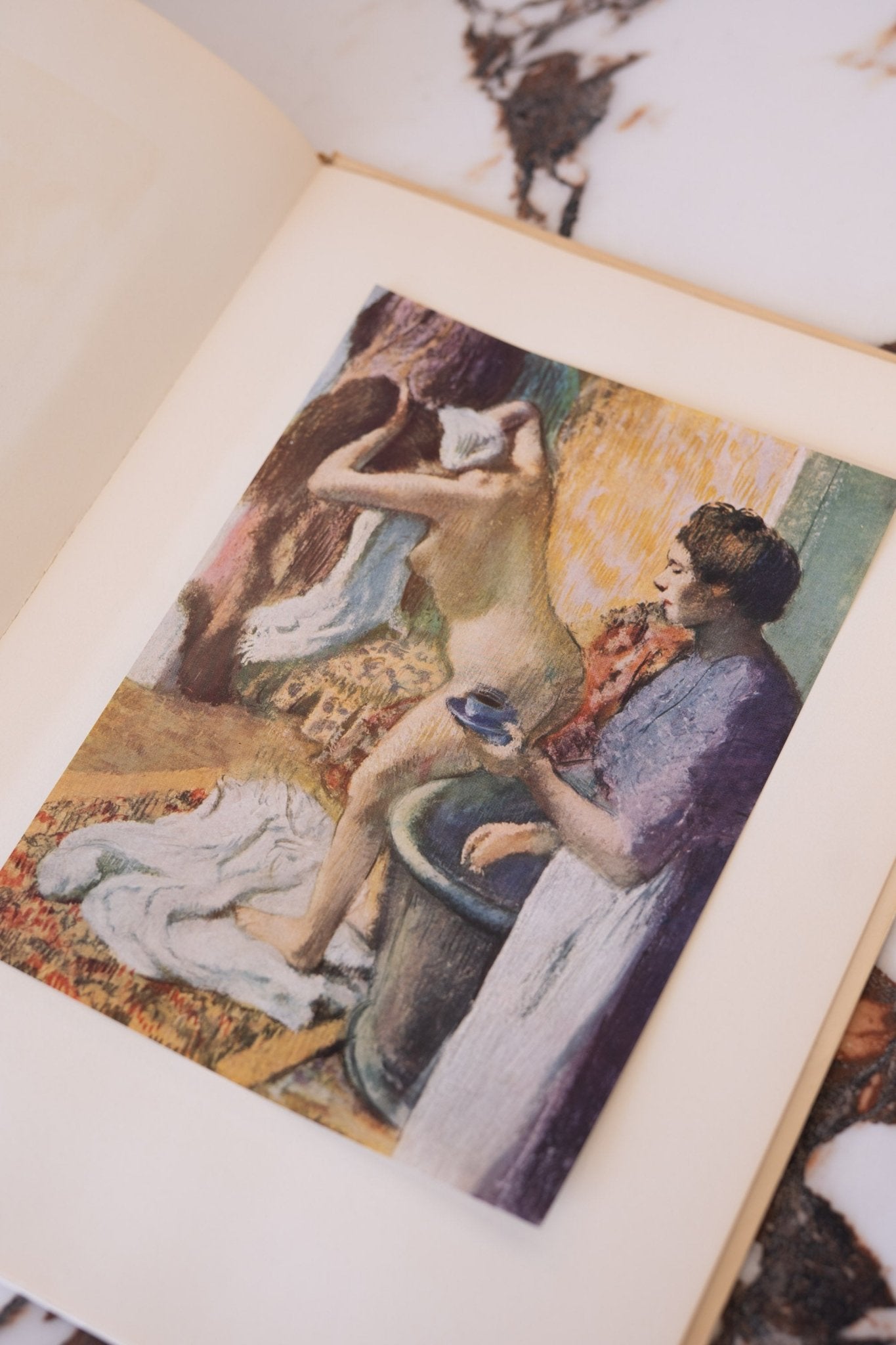 Large Vintage Art Print Coffee Table Book | Women As Seen By Degas - IDYLL MANOR