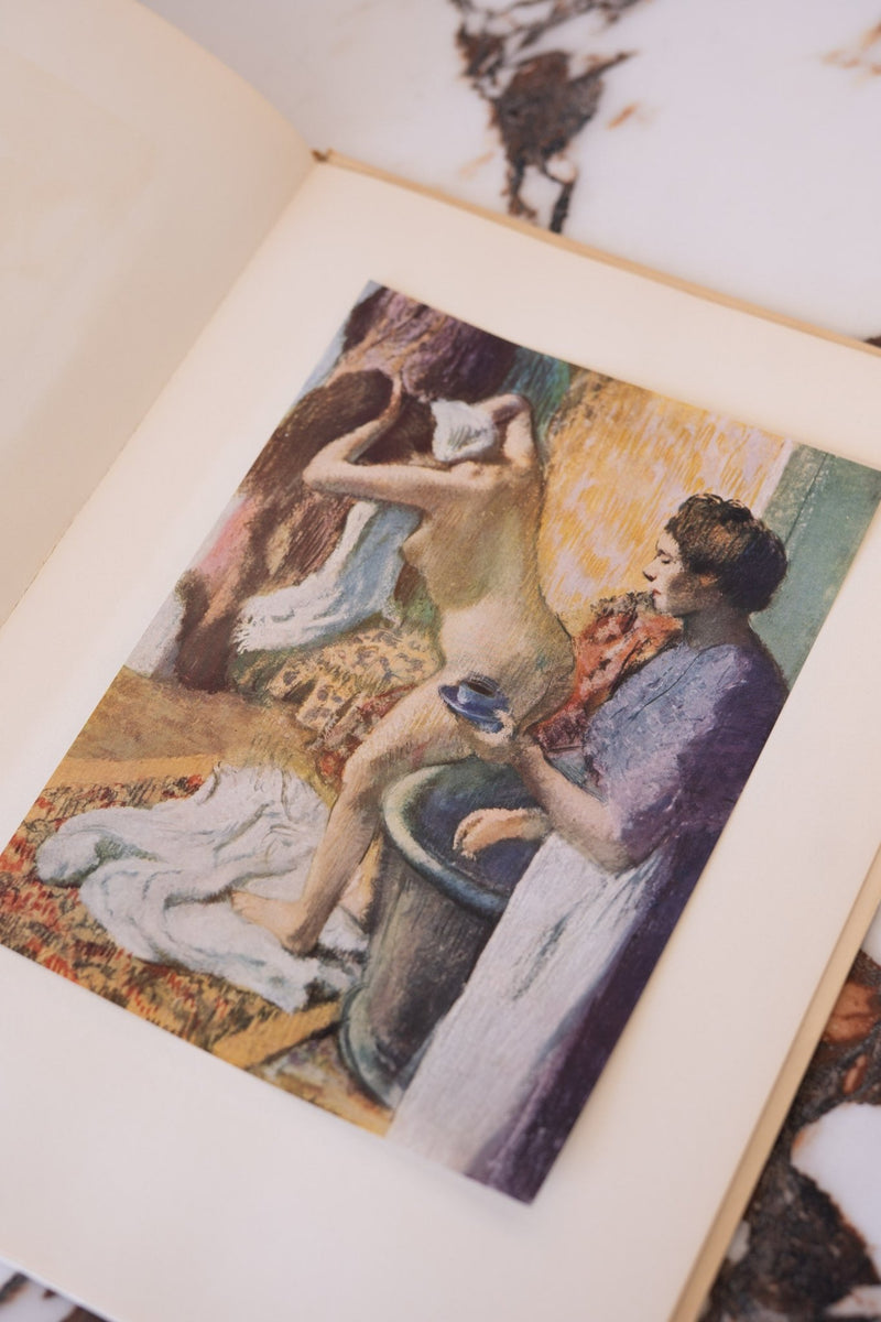 Large Vintage Art Print Coffee Table Book | Women As Seen By Degas - IDYLL MANOR