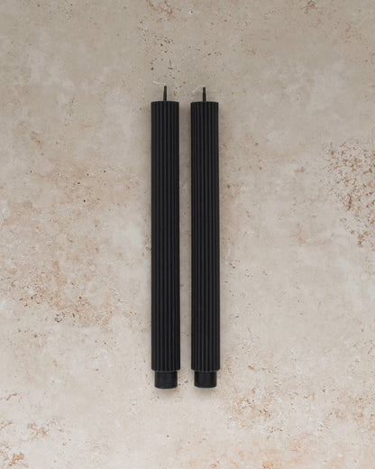 Nuit Roman Taper Candle | Set of 2